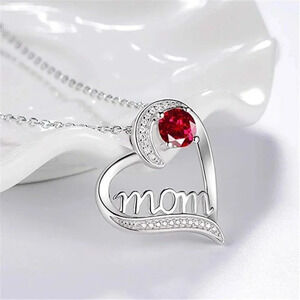 🍁 Heart Mother's Gifts Lovely Pendant Necklace for Women, EVGG1017